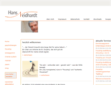Tablet Screenshot of hans-neidhardt.de